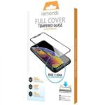 Lemontti Full Fit kijelzővédő üvegfólia Samsung Galaxy A02s készülékhez, 1 db, 2.5D, 9H, 0.33mm, fekete (LEMFSFFA02SBK)