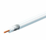 USE RG 6U/WH Koax kábel, fehér, 75 Ohm, RG 6 kábelhez, 100 m hosszú