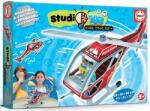 Educa Puzzle közlekedési eszközök Helicopter 3D Studio Educa műanyag csavarokkal 5 évtől (19187)