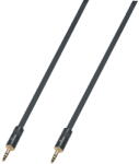 Soundsation WM-MJMJ15 - Wiremaster adapterkábel Mini Jack sztereo 3.5 - Mini jack sztereo 3.5 / 1.5 m - E927E