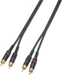 Soundsation WM-2RCA2RCA15 - Wiremaster adapterkábel 2 x RCA - 2 x RCA / 1.5 m - E926E
