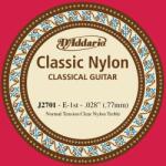 D'Addario J2701 - Student Nylon Classical Guitar Single String, Normal Tension, First String - C141CC