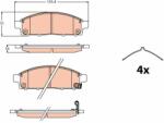 TRW set placute frana, frana disc TRW GDB2124 (GDB2124) - automobilus
