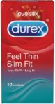 Durex Prezervative Durex Feel Thin Slim Fit, 10 buc - pasiune