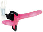 NMC Strap-on Dublu Cu Vibratii Joyride Duo, Roz