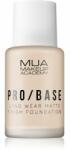 MUA Makeup Academy PRO/BASE дълготраен матиращ фон дьо тен цвят #110 30ml