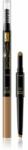 Eveline Cosmetics Brow Styler прецизен молив за вежди 3 в 1 цвят 01 Medium Brown 1, 2 гр