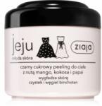Ziaja Jeju Young Skin захарен скраб за тяло черен 200ml