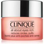 Clinique All About Eyes Rich хидратиращ крем за очи против отоци и тъмни кръгове 15ml
