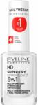 Eveline Cosmetics SUPER-DRY lac de unghii cu uscare rapida cu efect de întărire 12 ml