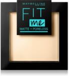 Maybelline new york Fit Me! Matte+Poreless матираща пудра цвят 115 Ivory 9 гр