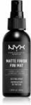 NYX Professional Makeup Makeup Setting Spray Matte спрей за фиксация 01 Matte Finish / Long Lasting 60ml