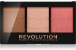 Revolution Ultra Sculpt & Contour палитра контури за лице цвят Ultra Fair C01 11 гр