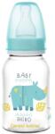 Canpol babies Шише за хранене Canpol - Носорог, тюркоаз, 125 ml (59/100_tur) - ozone