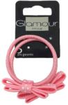 Glamour Elastice de păr, 413009, roz - Glamour 2 buc