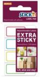 STICK'N Etichete autoadezive 18 x 44 mm, 4 x 120 etichete/set Stick"n Extra sticky label - albe-chenar color (HO-21756)