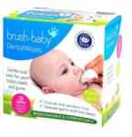  Brush-Baby DentalWipes Baba szájtisztító kendő 0-16 hónapos korig 28db