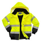 Portwest Jól láthatósági bomber dzseki (C465YBRL)