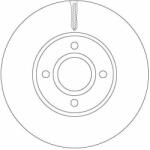 TRW Disc frana TRW DF6898 (DF6898) - automobilus