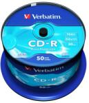 Verbatim CD-R lemez, 700MB, 52x, 50 db, hengeren, VERBATIM "DataLife (CDV7052B50DL) - officesprint