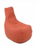 Pufrelax Пуф стол, 230л. , Sunlounger Evo - Orange, PU кожа, Пълнеж от полистиролни перли