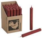 Iris Red candle 2x18x2 cm