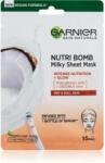 Garnier Skin Naturals Nutri Bomb mască textilă nutritivă pentru o piele mai luminoasa 28 g Masca de fata