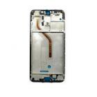  Xiaomi Pocophone F1 előlap, lcd keret fekete gyári