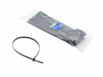 GEKO Fekete nylon kábelkötegelő 300x4.8 mm-es UV-álló 100db/csomag (G17117)