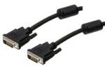 Nedis DVI-DVI (24+1) - dual link kábel 3m (Nedis) [CCGP32001BK30]