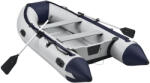 Juskys Felfújható csónak - szürke, alumínium padlóval és két ülőpaddal - 3, 20 m - eshopist