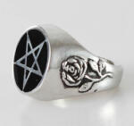 Alchemy Gothic inel roseus Pentagramă ALCHEMY GOTHIC - R23