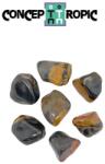  Onix Negru Rulat Natural - 20-33 x 17-21 mm - ( M) - 1 Buc
