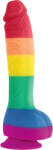 NS Novelties Colours Pride Edition 8 Inch Dildo Rainbow Dildo