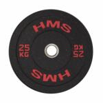 HMS Гумен диск 25 кг/ 51 мм hms htbr25 - червен