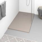 vidaXL Cădiță de duș, maro, 120x70 cm, SMC (148928) - comfy