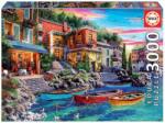 Educa Puzzle Sunset in Como Educa 3000 piese de la 11 ani (EDU19052) Puzzle