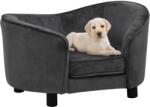 vidaXL Canapea pentru câini, gri, 69x49x40 cm, pluș (171022) - comfy