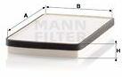 Mann-filter Filtru, aer habitaclu MANN-FILTER CU 2650 (CU 2650)