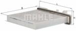 MAHLE Filtru, aer habitaclu MAHLE LAK 589 (LAK 589)