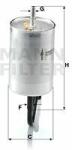 Mann-filter filtru combustibil MANN-FILTER WK 832/1 (WK 832/1) - automobilus