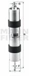 Mann-filter filtru combustibil MANN-FILTER WK 516/2 (WK 516/2)
