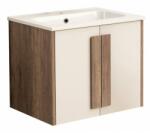 Inter Ceramic Конзолен PVC шкаф ICP 6451, Inter Ceramic, с умивалник, 60x45x50см (6451)
