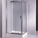Inter Ceramic Душ кабина ICL 1302 L, Inter Ceramic, 100x80x185см, 8мм (1302 L)