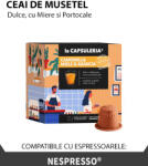 La Capsuleria Ceai de musetel cu miere si portocale, 10 capsule compatibile Nespresso, La Capsuleria (CN33)