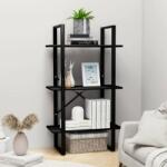 vidaXL Raft de depozitare, negru, 60x30x105 cm, PAL (806508) Biblioteca