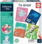 Educa Joc educativ pentru cei mici The Alphabet Educa Învățăm alfabetul cu imagini 78 piese (EDU18838) Joc de societate