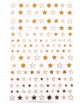 Crystalnails CN köröm matrica (353-gold) arany csillagok