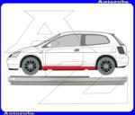 Honda CIVIC 7 2001.02-2003.12 /EP-EV/ Küszöb alsó rész bal "3 ajtós" (külső javítólemez) POTRYKUS P382541-2