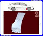 FORD FOCUS MK2 2004.09-2007.11 Első sárvédő hátsó alsó rész jobb (javítólemez) KLOKKERHOLM 2533336